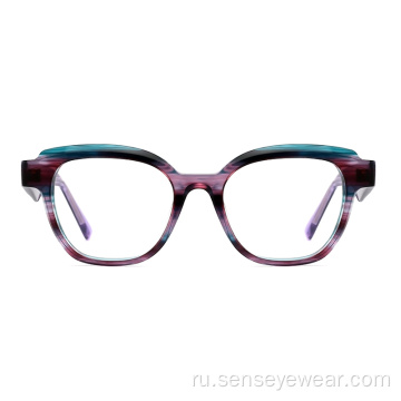 Женские винтажные дизайнерские оптические очки для ацетатной рамы